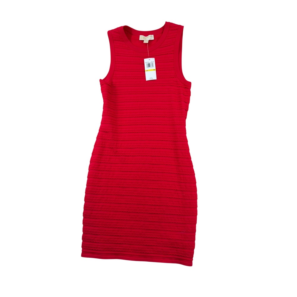 NWTRed Bodycon dress Michael Kors, size M. date night, Capsule, minimalism, chic